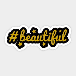 Beautiful Sticker